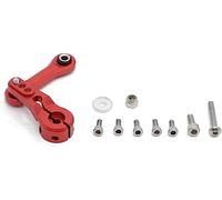 Ezweiji Barra De Aluminio Y Bocina De Servo 25T para 1/8 Arrma Typhon Kraton Talion Outcast Notorious 6s Blx,1/7 Infracción Ilimitada Mojave 6s Blx,Dirección De Enlace Fijo 25t Brazo Servo