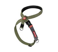 EzyDog Arnés antitirones para perros - Arnés para perros pequeños, medianos y grandes, accesorio de entrenamiento para perros, reflectante, tamaño ajustable (S, verde)