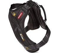 EzyDog Arnes Coche Perro Homologado - Cinturón De Seguridad para Perros - Mascotas Perros Accesorios, Multifunción, Ajustable (L, Negro)