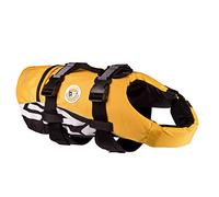 EzyDog Chaleco Salvavidas para Perros - DFD - Ideal para Natación y para que tu Cachorro esté Seguro en el Agua, Perros Seguridad Natación Ropa (M, Amarillo)
