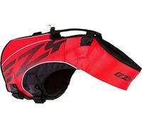 EzyDog Chaleco Salvavidas para Perros - DFD X2 Boost - Alta Flotabilidad, Diseño Aerodinámico, Asa de Rescate, Reflectante, Ideal para Natación (XL, Rojo)
