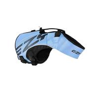 EzyDog Chaleco Salvavidas para Perros - DFD X2 Boost - Alta Flotabilidad, Diseño Aerodinámico, Asa de Rescate, Reflectante, Ideal para Natación (3XS, Azul)