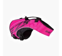 EzyDog Chaleco Salvavidas para Perros - DFD X2 Boost - Alta Flotabilidad, Diseño Aerodinámico, Asa de Rescate, Reflectante, Ideal para Natación (S, Rosa)