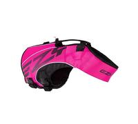 EzyDog Chaleco Salvavidas para Perros - DFD X2 Boost - Alta Flotabilidad, Diseño Aerodinámico, Asa de Rescate, Reflectante, Ideal para Natación (2XS, Rosa)