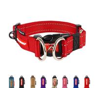 EzyDog - Doble cuello, Rojo, Medium (29 cm - 40 cm)