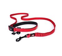 EzyDog Road Runner - Correa para Perro, 82 Pulgadas, Color Rojo