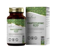 Ezyleaf Ácido Pantoténico | 150 Cápsulas de Vitamina B5 de Alta Potencia - 500mg de B5 por Porción | Ácido Pantoténico B5 | Sin OGM, Gluten ni Sin Relleno | Fabricado en el Reino Unido