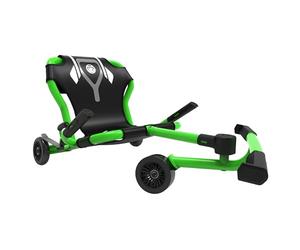 EzyRoller Classic X Go Kart Drift Trike para niños de 4 a 14 años | Triciclo Gokart hasta 70 kg | Vehículos Infantiles para Exteriores 1 Plaza, Capacidad de Carga hasta 70 kg (Verde)