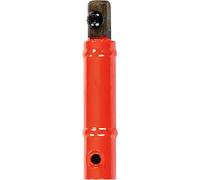 EzyRoller Classic X - Varilla de extensión para patinete a partir de 3 años (rojo, 110 mm)