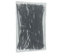 EzySup bridas plastico,grandes y largas,300 mm x 4,8 mm,resistencia a la tracción de 22kg,120 piezas,negras