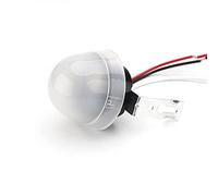 EZZON AS-20 Interruptor automático de luz de calle con fotocélula CA 110 V 220 V CC 12 V 10 A impermeable sensible interruptor automático sensor (color: CA 220 V)