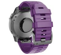 EZZON Correa de repuesto para reloj Fenix 8 de 22 mm de silicona suave de fácil ajuste para relojes inteligentes Fenix 7/Fenix 6 Pro/Fenix 5/Fenix 5 Plus/Approach S60/S62/Quatix 6, talla única, Ágata