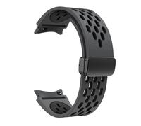 EZZON Correa de silicona de 20 mm para Samsung Galaxy Watch 7 6 5 4 40 mm 44 mm 5Pro 45 mm Hebilla magnética Sin espacios Band 6 Classic 43 mm 47 mm 42 correas de reloj(HB-B,Watch 4 5 6 7 44MM)