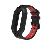 EZZON Correa de silicona de TPU suave para la pulsera de correa de Xiaomi Miband 8 para MIBAND 8 NFC Correa Correa Correa Accesorios de reemplazo Kit(Black-R)