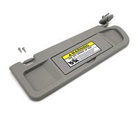 Ezzy Auto Visera Solar Gris para el Lado Derecho del Pasajero para Honda Civic 2006 2007 2008 2009 2010 2011 EX LX Sedan SI Coupe 83280-SNA-A01ZA