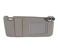 Ezzy Auto Visera solar para coche, lado del pasajero a la derecha, gris, para vehículo sin techo corredizo