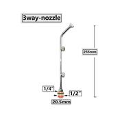 (F) 1~5 cabezales M14, boquilla rociadora eléctrica de alta presión para jardín agrícola con atomización