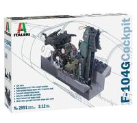 F-104 G Cockpit ITALERI 2991