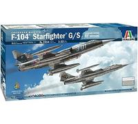 F-104 Starfighter G/S Upgraded Edition RF Version Kit De Plástico 1:32 ITALERI