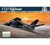 F-117 A Nighthawk Stealth Lockheed Martin Kit De Plástico 1:72 Model ITALERI