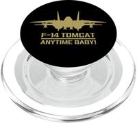 F-14 Tomcat Military Fighter Jet Anytime Baby PopSockets PopGrip para MagSafe