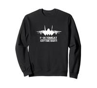 F-14 Tomcat Military Fighter Jet Anytime Baby Sudadera