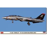 F-14d Tomcat Vf-101 Grim Reapers 2002 1:72 Plástico Modelo Kit Hasegawa