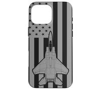 F-15 Eagle Avión de Combate Militar Bandera Estadounidense Carcasa para iPhone 16 Pro MAX