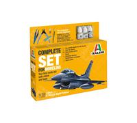F / 16 C/D Juego Completo De Plástico Night Falcon Kit 1:72 Modelo ITALERI