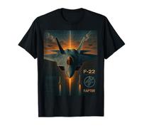 F-22 Raptor Fighter Jet | Diseño gráfico de aviación Camiseta