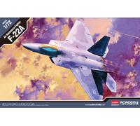 F-22A Fighter 1:48 Plástico Modelo Kit Academy