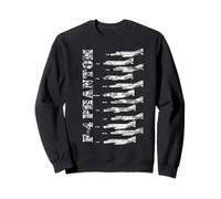 F-4 Phantom Blueprint Mcdonnell Douglas F4 Phantom Modelos Sudadera