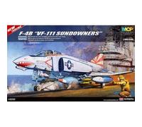 USN F-4b Vf-111 Sundowners Fighter 1:48 Plástico Modelo Kit Academy