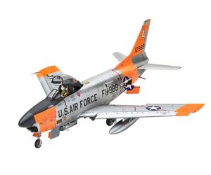 F-86D Perro Sabre Fighter Modelo Set 1:48 Plástico Modelo Kit Revell