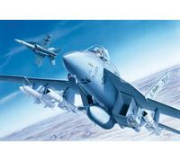 F/A-18E Super Hornet Caza 1:72 Kit De Modelo De Plástico ITALERI