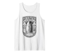 F-Bomb Billete Vintage Anti Social Dinero Divertido Profanidad Camiseta sin Mangas