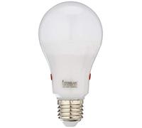 F-Bright Bombilla Led Standard con Sensor Crepuscular E27, 12 W, Blanco, 12.5 x 6.5 cm
