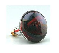 F BRIGHT Lámpara infrarroja. E27, 250 W, Rojo, 12.5 cm