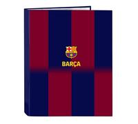 F.C. BARCELONA 1ª EQUIPACIÓN 25/26 - Carpeta con Folios 4 Anillas, Ideal para Niños de Diferentes Edades, Cómoda y Versátil, Calidad y Resistencia, 26.5x33 cm