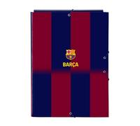 F.C. BARCELONA 1ª EQUIPACIÓN 25/26 - Carpeta Folio con 3 Solapas, Ideal para Niños de Diferentes Edades, Cómoda y Versátil, Calidad y Resistencia, 26x36.5 cm