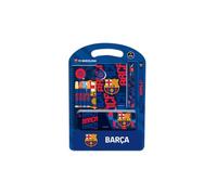 F.C. BARCELONA 1ª EQUIPACIÓN 25/26 - Set de Escritura, Estuche Regalo, Estuche Metálico, Plumier, Estuche Niño, Ideal para Niños, Cómodo y Versátil, Calidad y Resistencia, 27x3x37.5 cm