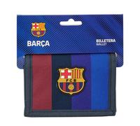 F.C. BARCELONA 1ª EQUIPACIÓN 26/27 - Cartera Billetera con Cabecera, Cartera Billetera, Monedero, Cómoda y Versátil, Calidad y Resistencia, 12.5x9.5 cm