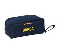 F.C. BARCELONA 1ª EQUIPACIÓN 26/27 - Portatodo Cuadrado Grande, Estuche Infantil, Estuche Niño, Ideal para Niños en Edad Escolar, Cómodo y Versátil, Calidad y Resistencia, 22x10x10 cm