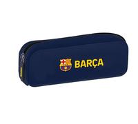 F.C. BARCELONA 1ª EQUIPACIÓN 26/27 - Portatodo Cuadrado Silicona, Estuche Infantil, Estuche Niño, Ideal para Niños en Edad Escolar, Cómodo y Versátil, Calidad y Resistencia, 18.5x5.5x7.5 cm