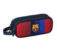 F.C. BARCELONA 1ª EQUIPACIÓN 26/27 - Portatodo Doble Niño, Estuche Infantil, Estuche Niño, Ideal para Niños en Edad Escolar, Cómodo y Versátil, Calidad y Resistencia, 21x6x8 cm