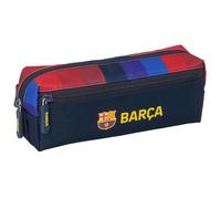 F.C. BARCELONA 1ª EQUIPACIÓN 26/27 - Portatodo Triple Pequeño, Ideal para Niños en Edad Escolar, Cómodo y Versátil, Calidad y Resistencia, 22x6x8.5 cm