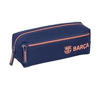 F.C.BARCELONA 2ª EQUIPACIÓN - Portatodo Triple Pequeño, Estuche Infantil, Estuche Niño, Ideal para Niños en Edad Escolar, Cómodo y Versátil, Calidad y Resistencia, 22x6x8.5 cm