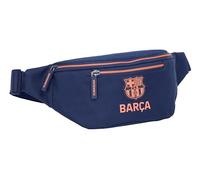 F.C.Barcelona 2ª EQUIPACIÓN - Riñonera con Bolsillo Exterior, Ideal para Jóvenes y Niños de Diferentes Edades, Cómoda y Versátil, Calidad y Resistencia, 23x9x12 cm