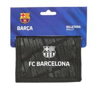 F. C. BARCELONA - Cartera Billetera con Cabecera, Cartera Billetera, Monedero, Cómoda y Versátil, Calidad y Resistencia, 12.5x9.5 cm