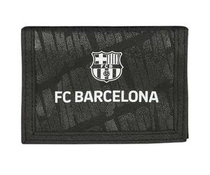 F. C. BARCELONA - Cartera Billetera con Cabecera, Cartera Billetera, Monedero, Cómoda y Versátil, Calidad y Resistencia, 12.5x9.5 cm